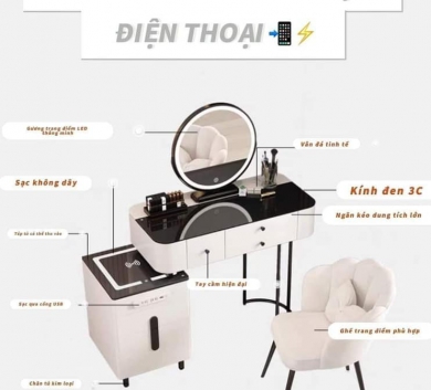 Bàn phấn nhập khẩu (Mã A)